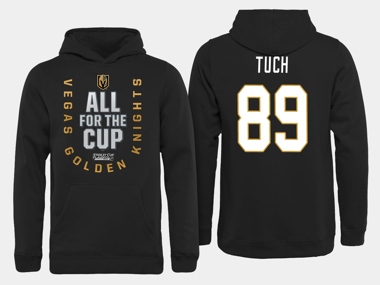 Men NHL Vegas Golden Knights #89 Tuch All for the Cup hoodie